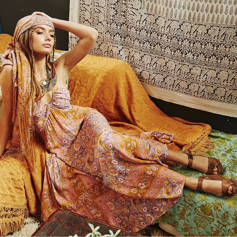 🪶Spell Lolita Strappy Gown size S EUC🪶